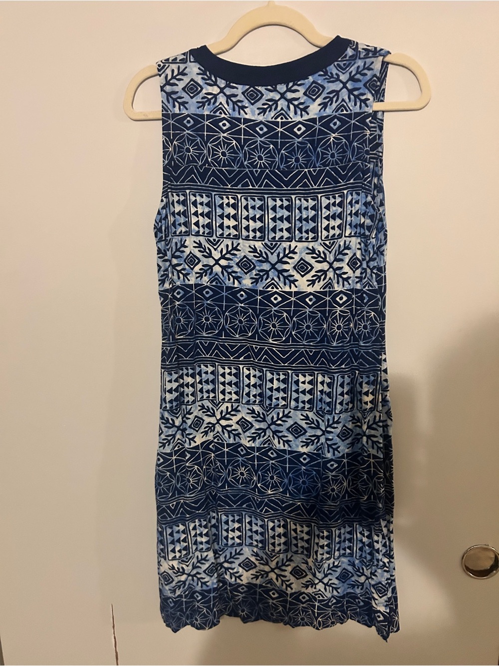 Blue Ginger Batik Shift Dress - Picture 2 of 5